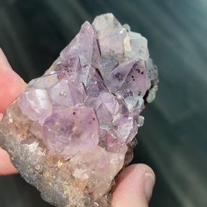 30. Raw Amethyst Cluster 134 Grams